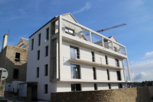 CONCARNEAU Le Lin Construction Logements Collectifs (77)