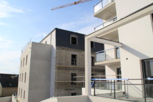 CONCARNEAU Le Lin Construction Logements Collectifs (91)