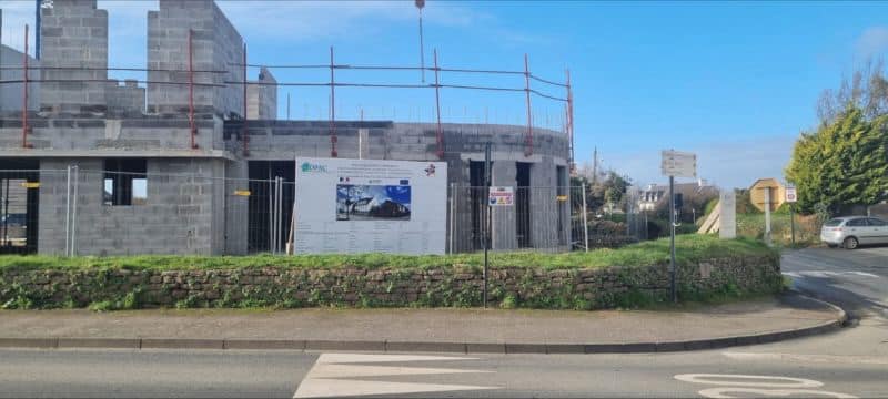 Voici un autre chantier qui prend forme petit à petit …