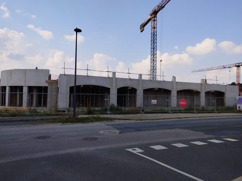 Avancement sur le chantier de PONT LABBÉ. 
Comme la photo en…