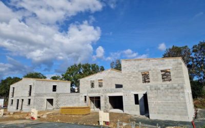 Constructions de 24 maisons individuelles en cours sur PONT L’ABBE…