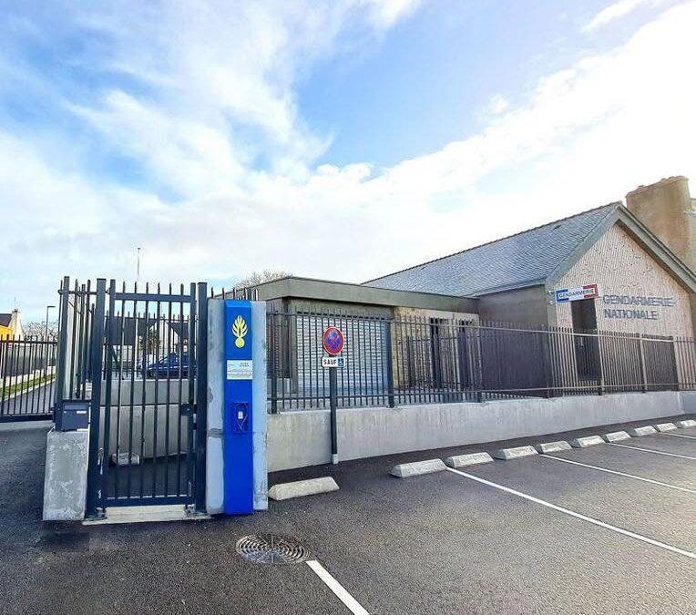 🔨 CHANTIER LIVRÉ | Nouvelle Gendarmerie de Pont-l’Abbé 🇫🇷  Notre…
