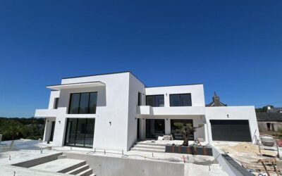 🏗️ Maison d’architecture contemporaine – Dernière ligne droite pour ce…