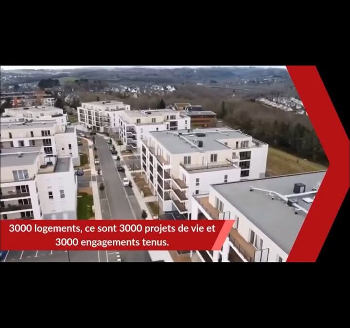 🎬 3000 logements livrés…